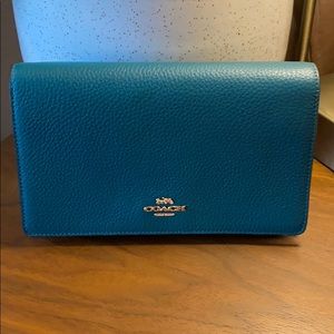 Coach Anna Foldover Crossbody Clutch